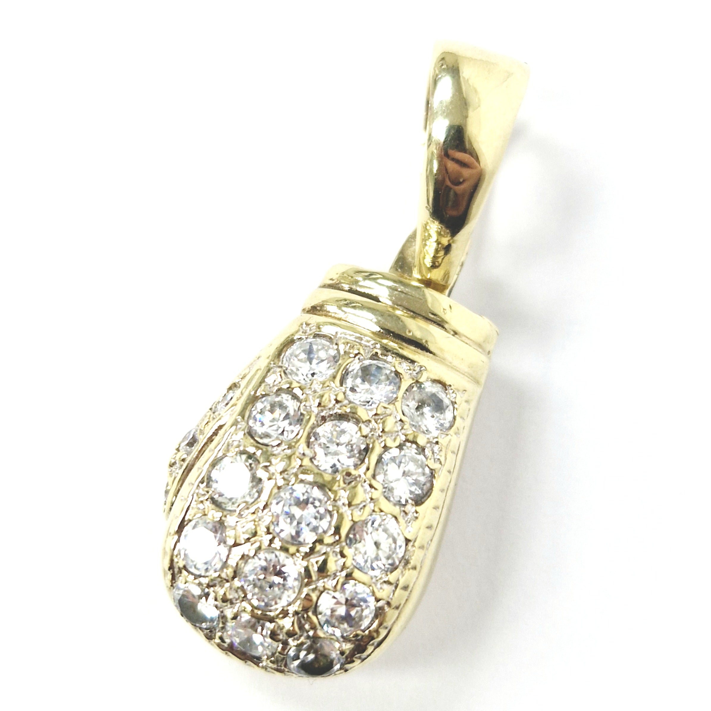 9ct Gold Boxing Glove Pendant – Albone