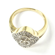 Load image into Gallery viewer, 9ct Yellow Gold Diamond Ring
